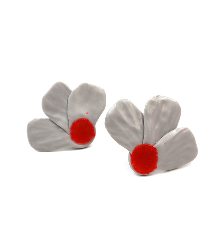 53 Half Flower | Earrings - Image 1