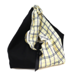 Reworked Bag No3 | Black & Checkered