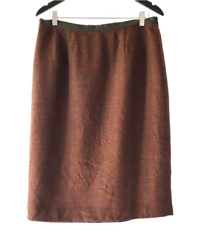 Chocolate Checkered | Skirt