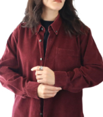 Burgundy Balmain | Shirt - Image 4