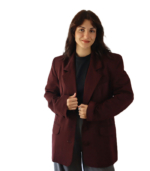 Dark Burgundy | Blazer - Image 3