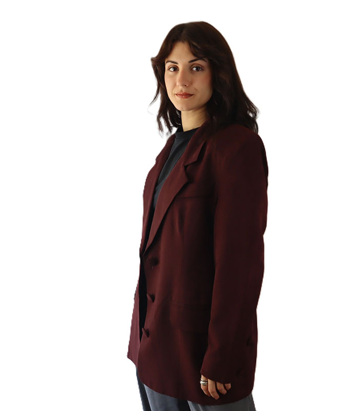 Dark Burgundy | Blazer