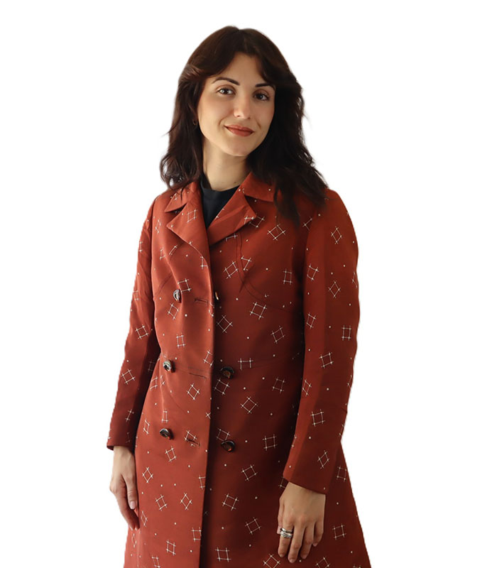44new Burnt Orange | Coat - Image 1
