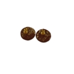 Cracked Choco | Earrings - Image 3