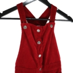 Burgundy | Dungarees