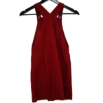 Burgundy | Dungarees - Image 3