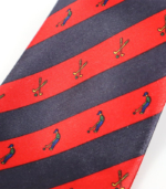 Vintage Golf Tie | Red & Blue - Image 2