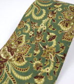 Vintage Daniel Hechter Tie | Green Paisley - Image 2