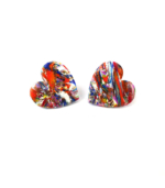 Marble Heart | Earrings