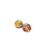 Marble Circle | Earrings - Image 3